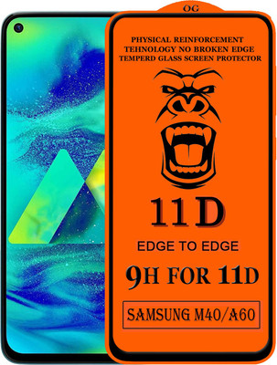 FIVE-O Edge To Edge Tempered Glass for : Samsung Galaxy A60(Pack of 1)
