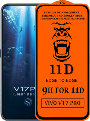 GORILLA FIVE Edge To Edge Tempered Glass for ; Vivo V17 Pro(Pack of 1)