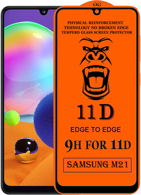Xester Edge To Edge Tempered Glass for samsung galaxy m21(Pack of 1)
