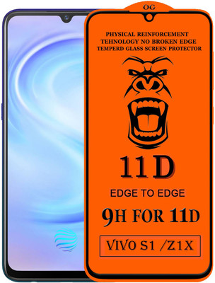 Xester Edge To Edge Tempered Glass for Vivo Z1x(Pack of 1)