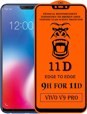 PFOAM Edge To Edge Tempered Glass for Vivo V9 Pro(Pack of 1)