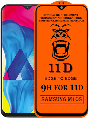 Xester Edge To Edge Tempered Glass for Samsung Galaxy M10s(Pack of 1)