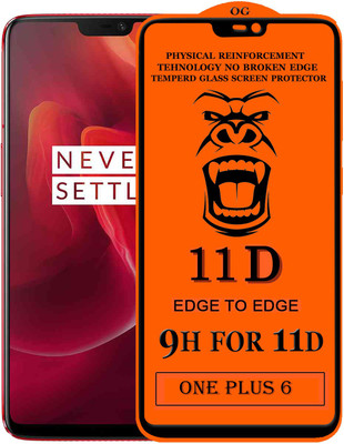 HQ Protection Edge To Edge Tempered Glass for OnePlus 6(Pack of 1)