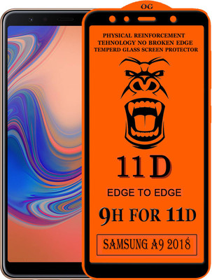 GORILLA FIVE Edge To Edge Tempered Glass for , Samsung Galaxy A9-18(Pack of 1)