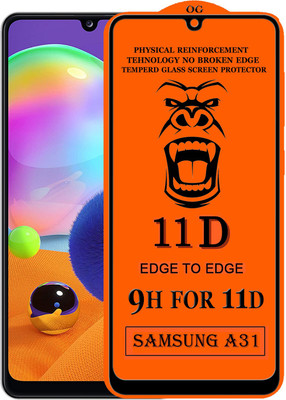 Xester Edge To Edge Tempered Glass for Samsung Galaxy A31(Pack of 1)