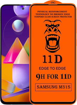 Xester Edge To Edge Tempered Glass for Samsung Galaxy M31S(Pack of 1)