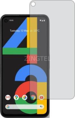 Litekart Edge To Edge Tempered Glass for Google Pixel 4a Matte Finish Gaming Screen Guard Full Screen Coverage Except Edges(Pack of 1)