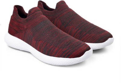 BXXY Men's Slip-On Walking And Running Shoes Walking Shoes For Men(Red)