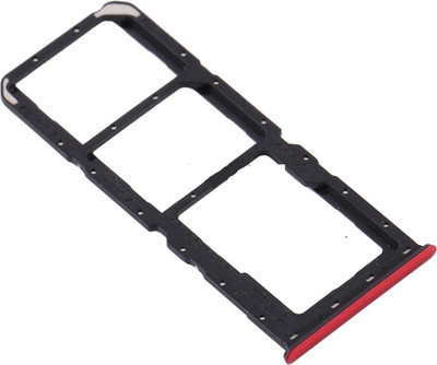 SPAREWARE Sim Card Tray(Compatible With OPPO A91 : RED)