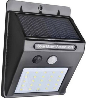 Goodsmaze MOZ_4317R_NEW LED Solar Light Wall lamp Solar Light Set(Wall Mounted Pack of 1)