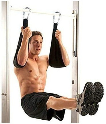 XpeeD Hanging Ab Sling Straps Set/Pair of Core Pull Up and Swing Straps for Fitness Elbow Support