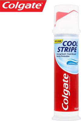 Colgate COOL STRIPE , STRONG TEETH , CAVITY PROTECTION IMPORTED Toothpaste(100 ml)