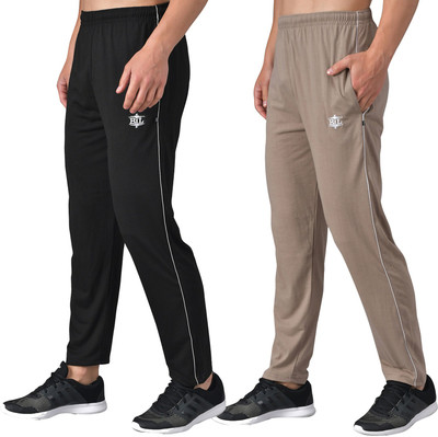 eCools Solid Men Multicolor Track Pants