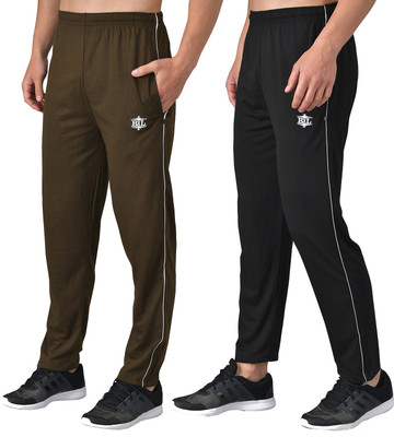 eCools Solid Men Multicolor Track Pants