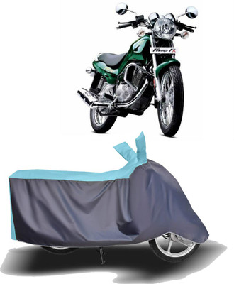 MOTOGENIX Two Wheeler Cover for TVS(Fiero FX, Blue, Grey)