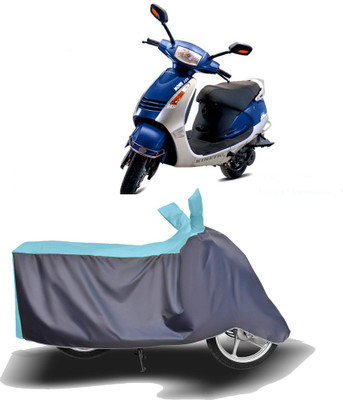 MOTOGENIX Two Wheeler Cover for Kinetic(Nova, Blue, Grey)