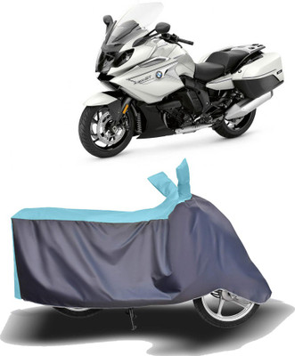 MOTOGENIX Two Wheeler Cover for BMW(K 1600, Blue, Grey)