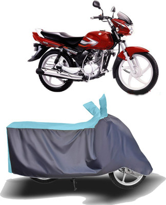 MOTOGENIX Two Wheeler Cover for Suzuki(Zeus, Blue, Grey)