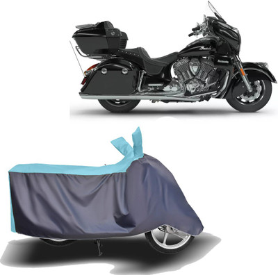 MOTOGENIX Two Wheeler Cover for Indian(Roadmaster, Blue, Grey)