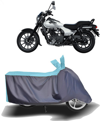 MOTOGENIX Two Wheeler Cover for Bajaj(Avenger Street 220, Blue, Grey)