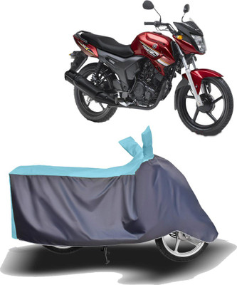 MOTOGENIX Two Wheeler Cover for Yamaha(SZ X, Blue, Grey)