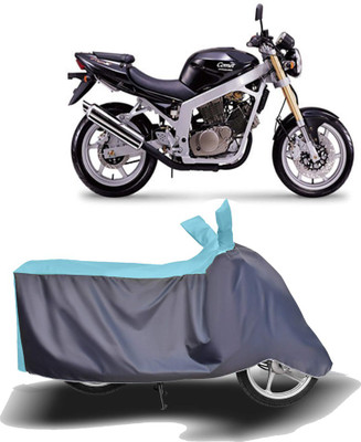 MOTOGENIX Two Wheeler Cover for Hyosung(Comet, Blue, Grey)