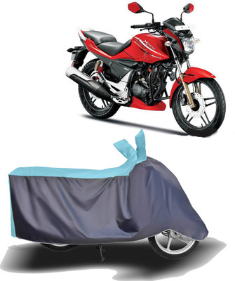 MOTOGENIX Two Wheeler Cover for Hero(Xtreme Sports, Blue, Grey)
