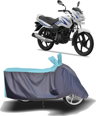 MOTOGENIX Two Wheeler Cover for TVS(Star Sport, Blue, Grey)
