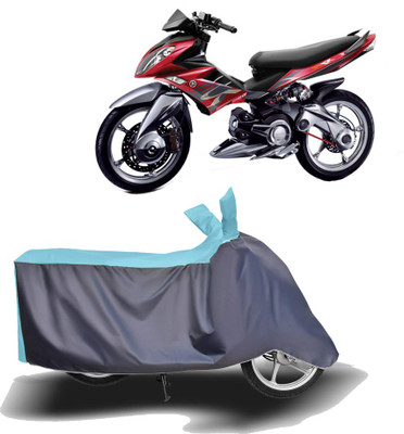 MOTOGENIX Two Wheeler Cover for Yamaha(X1, Blue, Grey)