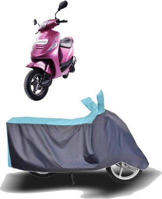 MOTOGENIX Two Wheeler Cover for Mahindra(Kine, Blue, Grey)