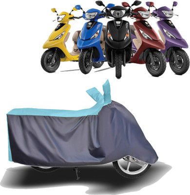MOTOGENIX Two Wheeler Cover for Universal For Bike(Blue, Grey)
