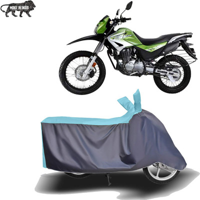 MOTOGENIX Two Wheeler Cover for Hero(Impulse, Blue, Grey)
