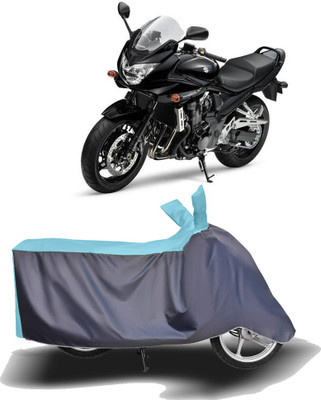 MOTOGENIX Two Wheeler Cover for Suzuki(Bandit, Blue, Grey)