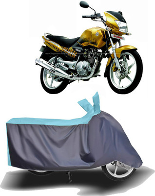 MOTOGENIX Two Wheeler Cover for Yamaha(Gladiator Graffitti, Blue, Grey)