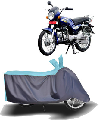 MOTOGENIX Two Wheeler Cover for Kinetic(Boss, Blue, Grey)