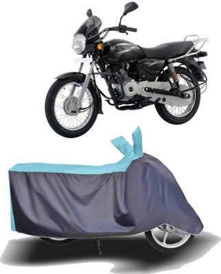 MOTOGENIX Two Wheeler Cover for Bajaj(Boxer AT, Blue, Grey)