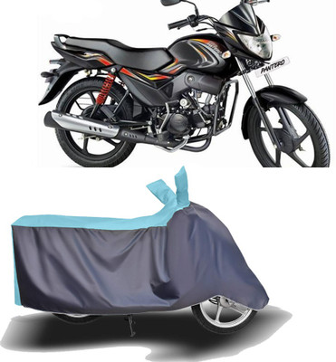 MOTOGENIX Two Wheeler Cover for Mahindra(Pantero, Blue, Grey)