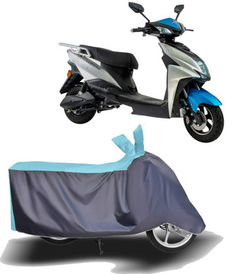 MOTOGENIX Two Wheeler Cover for Universal For Bike(Fusion, Blue, Grey)