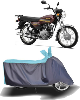 MOTOGENIX Two Wheeler Cover for Yamaha(Crux, Blue, Grey)