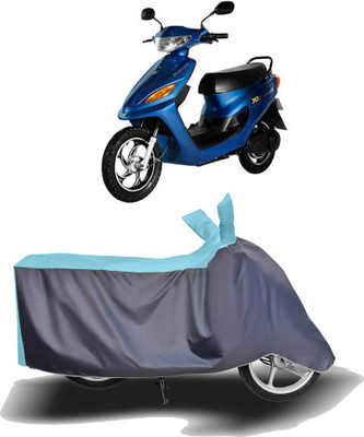 MOTOGENIX Two Wheeler Cover for Universal For Bike(Yo Electron, Blue, Grey)