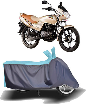 MOTOGENIX Two Wheeler Cover for LML(Freedom Prima, Blue, Grey)