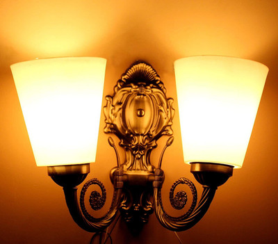 KINIS Wallchiere Wall Lamp Without Bulb(Pack of 2)