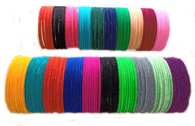 SHYCHOO BLASTS Metal Bangle Set(Pack of 80)