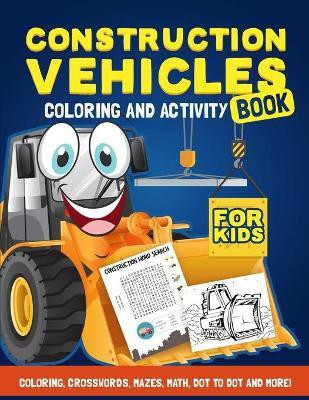 Construction Vehicles Activity Book(English, Paperback, Hall Harper)