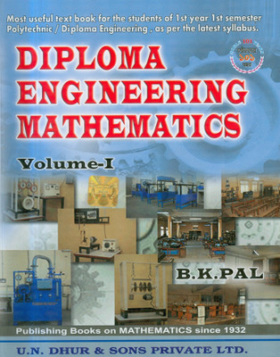 Diploma Engineering Mathematics Volume-I(Paperback, B. K. Pal)