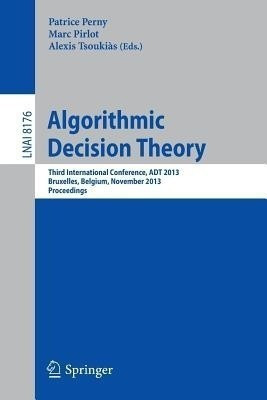 Algorithmic Decision Theory(English, Paperback, unknown)