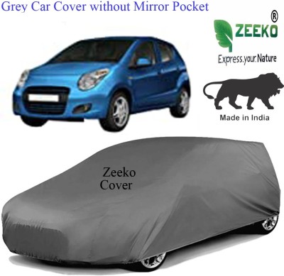 zeeko Car Cover For Maruti A-Star ABS (Without Mirror Pockets)(Grey)