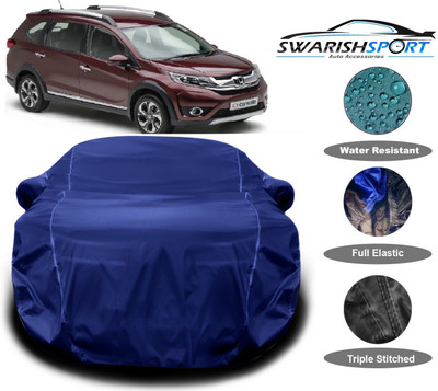 Swarish Car Cover For Honda BRV (With Mirror Pockets)(Blue)