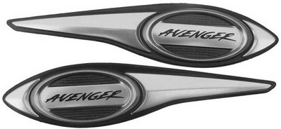 TUSHIKA Emblem for Bike(Silver)