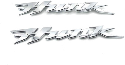 TUSHIKA Emblem for Bike(Silver)